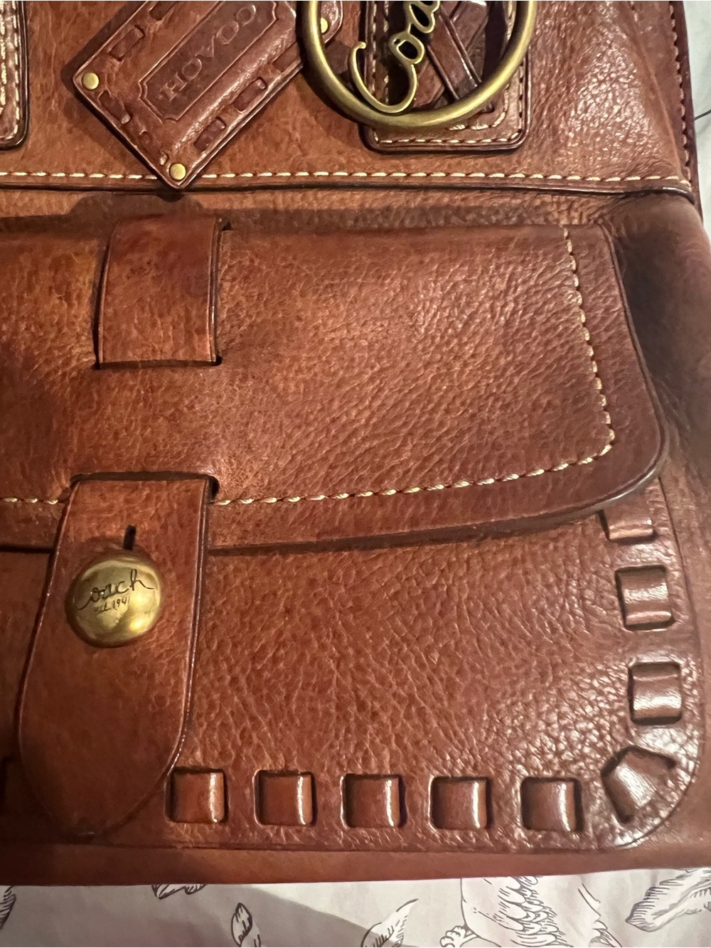 Rare Coach 65th Anniversary Legacy Thompson Satchel M0793-11373 - Picture 5 of 16